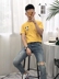 Quăn nam 2019 Mùa hè Mới Áo phông in hình Mickey ngắn tay Áo thun cotton retro Hàn Quốc hoang dã - Áo phông dài áo polo nam đẹp Áo phông dài