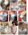 Váy cưới quây vô hình áo ngực chống trượt eo thu thập ngực hỗ trợ cơ thể chặt chẽ cơ thể chống võng phù dâu đồ lót