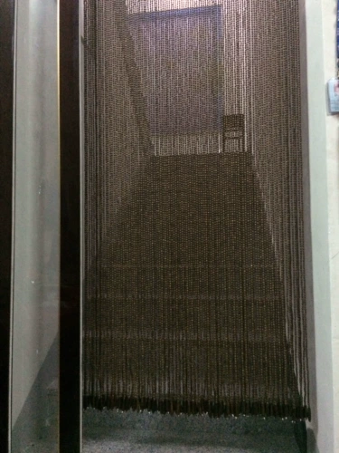 Рекламный домохозяйственный фэн -шуй занавес завесу с твердым деревянным занавесом