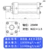 Xi lanh thủy lực hạng nặng HOB40/50/63 hai chiều một chiều xi lanh thủy lực thanh giằng có thể được tùy chỉnh với lỗ khoan đầy đủ xilanh thủy lực 160 Xy lanh thủy lực