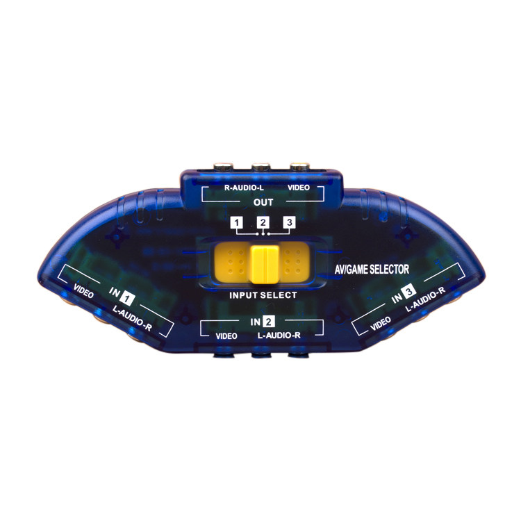 Купить Звук видео переключение устройство разбрызгиватель AV расширять ...