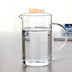 Cốc thủy tinh gia dụng cup với quy mô lớn cốc thủy tinh nhà bếp chịu nhiệt nhiệt độ cao dày ml cup 350-1000 ml Tách