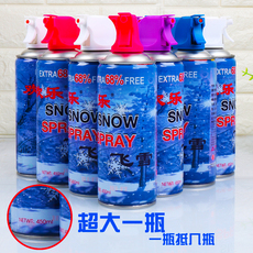 Аэрозольный серпантин Негабаритный бутылка Рождество летящий