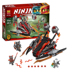 Tương thích với LEGO 70624 Phantom Ninja Red Snake Stone Tracker Chariot Assault Car Flying Shadow Building Building Block Đồ chơi - Khối xây dựng shop đồ chơi domino Khối xây dựng