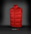 Áo thể thao nam Kalmei mùa thu và mùa đông áo vest bóng đá đào tạo áo không tay cotton vest vest K15P011