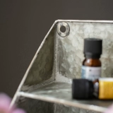 Hanyu Iron Storage Box Box Wanging Basketball Double Creative Creative Desktop Wall Retro Перегрев корзину для хранения