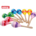 Gỗ búa cát rattle cát bóng trẻ sơ sinh câu đố đồ chơi âm nhạc trẻ em nhạc cụ bé giáo dục sớm tập thể dục thính Đồ chơi âm nhạc / nhạc cụ Chirldren