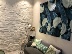 Bắc âu cây xanh lá chuối tấm thảm treo vải ins nền vải trang trí phòng tấm thảm giường tường treo sơn trang trí Tapestry