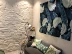 Bắc âu cây xanh lá chuối tấm thảm treo vải ins nền vải trang trí phòng tấm thảm giường tường treo sơn trang trí