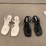 Летние босоножки, французский стиль, коллекция 2022, простой и элегантный дизайн