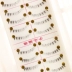 Đài loan handmade lông mi giả Nhật Bản tự nhiên khỏa thân trang điểm dày dưới lông mi F-lông mi thấp hơn siêu nhiên