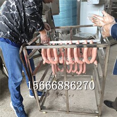 水泥袋 全自动豆干机熏肠机器腊肉烟熏烘烤炉红肠熏蒸一体炉风干肠熏烤炉