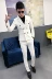 2018 mới của Hàn Quốc phiên bản của tự canh tác phù hợp với thanh niên phù hợp với hộp đêm của nam giới thường nhỏ Tây mùa xuân guy tạo mẫu tóc thủy triều bộ vest nam trẻ trung Suit phù hợp