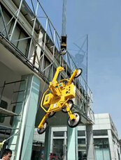 Присоска 翻转玻璃幕墙真空吊具电动玻璃吸盘大理石 搬运机械手吸吊机 吸盘