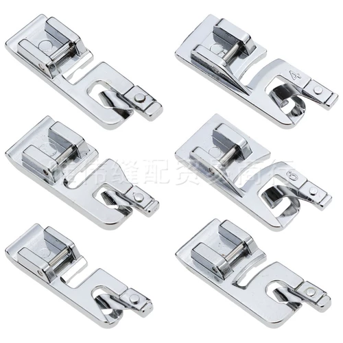 Прямая продажа дома много -функциональная швейная машина 3 мм узкие и широкие повороты и складные швейные нажатые ноги 4 мм6 мм.