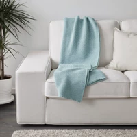 IKEA mua 因阿布里塔 giải trí trong nước chăn mền chăn mền chăn sofa giường bìa - Ném / Chăn chăn lông cừu pháp