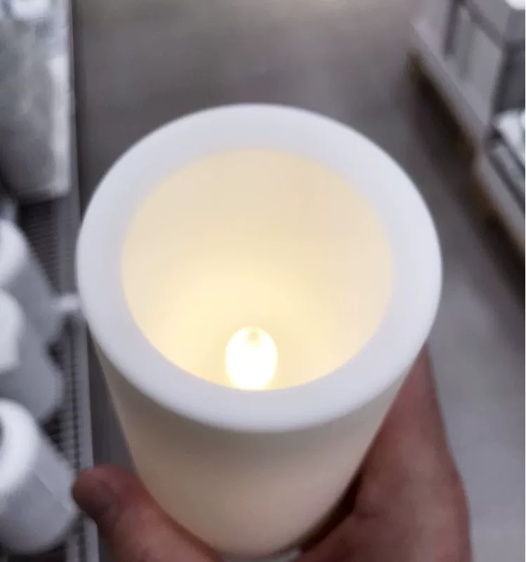 Ikea, LED candle, battery, lights