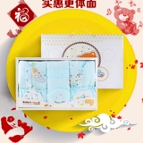 Хлопковая демисезонная подарочная коробка для новорожденных, детский комплект, комбинезон подходит для мужчин и женщин, увеличенная толщина