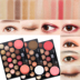 Khay trang điểm 12 màu phấn mắt 2 màu blush ánh sáng cao bóng sửa chữa bột công suất kết hợp không quầng 20 đào hoa trang điểm phù hợp với người mới bắt đầu kem nền shu uemura Bộ trang điểm