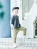 Kiddielove Nhật Bản Mua sắm trẻ em BRANSHES Layered Fake Áo thun cotton hai mảnh tay áo - Áo thun áo phông điệu cho bé gái Áo thun