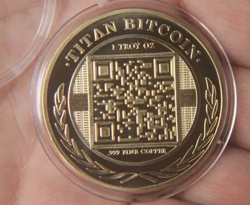 Memorial Gold 2015 Половина BTC Диаметр около 40 мм Чжунконг Компьютерный ученый OK