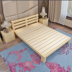 Đặc biệt cung cấp tinh khiết rắn giường gỗ thông giường giường đơn đôi người lớn giường loại trẻ em giường rắn gỗ giường đơn 1.5 Giường