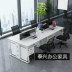 Nhân viên nội thất văn phòng đơn giản ghế văn phòng đôi kết hợp màn hình phân vùng vị trí làm việc thẻ Nội thất văn phòng