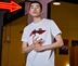 Trung Quốc Li Ning ngắn tay phiên bản giới hạn Tuần lễ thời trang New York Mùa hè Vòng cổ áo sơ mi nam giản dị AHSN645 SP487 - Áo phông thể thao