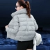 Mùa đông dày xuống bông độn phụ nữ đoạn ngắn 2018 mới của Hàn Quốc phiên bản của bông nhỏ áo khoác là áo khoác mỏng hoang dã bông áo chống mùa Bông