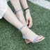 柒 步 森 断 码 giải phóng mặt bằng 30% off theo thời gian để cập nhật các phần da mùa hè dép da giày của phụ nữ
