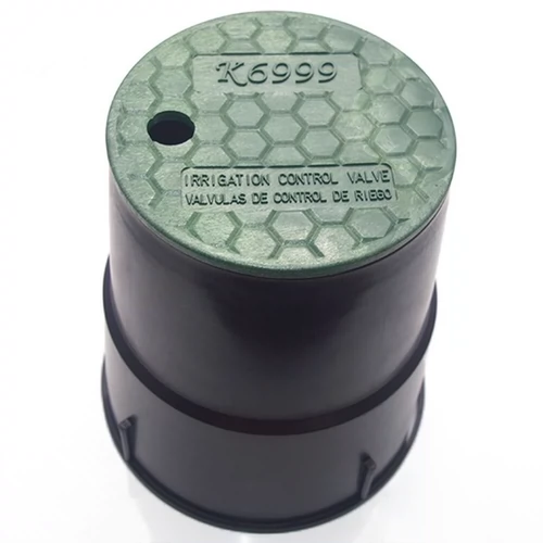 K6999 Пластиковая круговая клапана коробка 6 дюймов воды Защита от воды защита от воды VB708 Ящик для управления ирригационным оборудованием