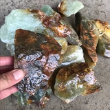Натуральная природная руда из нефрита, драгоценный камень, имитация льда