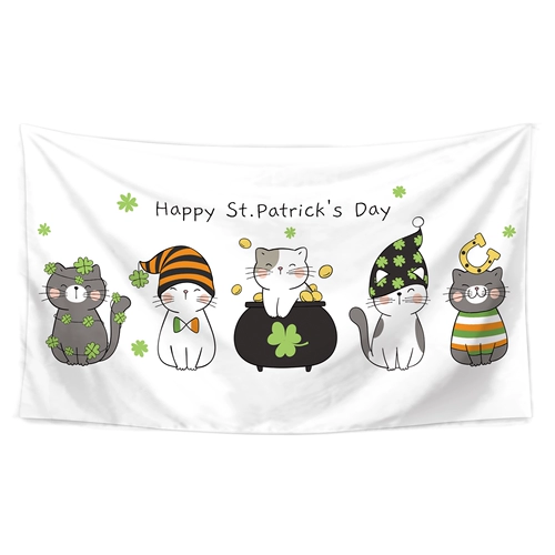 Брендовый свежий мультяшный гобелен, настенная штора для спальни