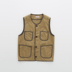 Vest vest retro màu tương phản viền dụng cụ Nhật Bản vest vest nam và nữ BF gió - Dệt kim Vest vest nam hàn quốc Dệt kim Vest