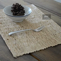 Retro Nature Village Linemic Перетекающая литература и искусство Zen Yima West Food Cushion Art Tea Plate Matta Mo Cao