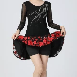 Юбка, красные блестки для ногтей, костюм, мини-юбка, новая коллекция, с вышивкой