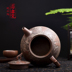 Shouxin Hall Qinzhou Mud Hing Tao Pure Handmade Công suất lớn Hulu Fulu Chén lá sen có thể được trang bị bộ trà - Trà sứ bộ ấm chén uống trà cao cấp Trà sứ