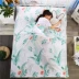 Túi ngủ bằng vải cotton giặt ngoài trời siêu nhẹ trong nhà dành cho người lớn túi ngủ khách sạn mùa xuân và mùa thu Túi ngủ bẩn có thể được khâu túi ngủ may túi ngủ cho bé Túi ngủ