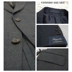 Quầy giao ngay! Thin Comodo Dark Grey 100% Wool Suit Suit Slim Fashion Fashion Spring Summer Wedding - Suit phù hợp