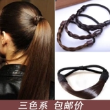 Брендовый ободок с косичкой, парик, аксессуар, стик для волос, заколка для волос, нескользящая резинка, Южная Корея, популярно в интернете