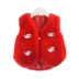 Áo vest mới cho bé 0 2-3 tuổi Nữ bé lông xù mùa thu và mùa đông mặc áo vest dày vai cho bé - Áo ghi lê áo phao trẻ em Áo ghi lê