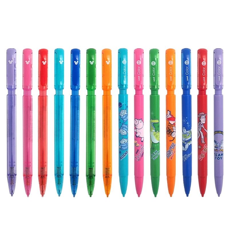 [日本UNI三菱M5-102C彩色芯自动铅笔color铅笔玩具总动员迪士尼]