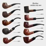 Итальянский импорт Belleno Tennin Tennin деревянный сигарет с твердым древесиной старой ручной изогнутой мужской табак специальные аксессуары для распределения