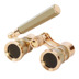Ống nhòm buổi hòa nhạc Nga xem kịch opera nhạc kim loại cầm tay chrome phụ nữ quà tặng xử lý - Kính viễn vọng / Kính / Kính ngoài trời ống nhòm siêu nét Kính viễn vọng / Kính / Kính ngoài trời