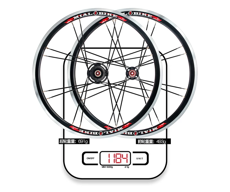 Wheel, modified folding bike, 8020 inch