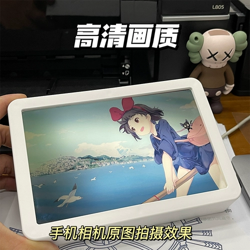 Фотография, зеркало, легкий держатель для ручек, креативный потолочный светильник для друга, делается под заказ, подарок на день рождения