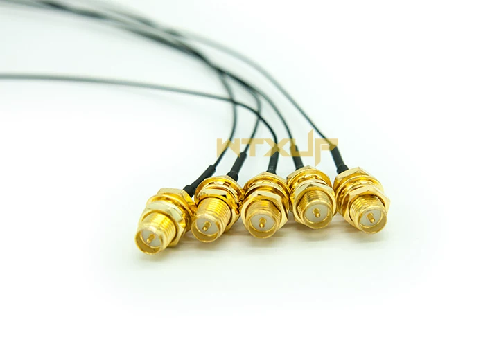 NGFF interface wireless network card antenna IPX4 generation SMA connection line table card external antenna