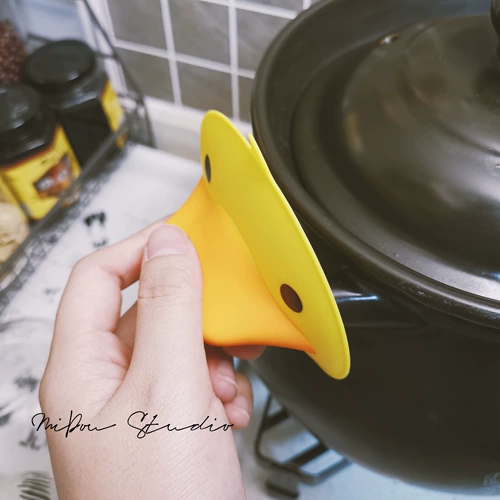 B.Duck, японские импортные милые силиконовые перчатки, (в наличии на складе), защита от ожогов, 2 шт