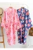 Phong cách Nhật Bản kimono anh đào thỏ đêm phục vụ tại nhà đồ ngủ áo choàng bằng vải bông gạc - Đêm đầm váy ngủ dài tay Đêm đầm