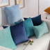 Nhung rắn màu nhung gối đệm đơn giản hiện đại sang trọng gối sofa lớn đệm giường trở lại đệm Chăn gối văn phòng 2 trong 1 Trở lại đệm / Bolsters
